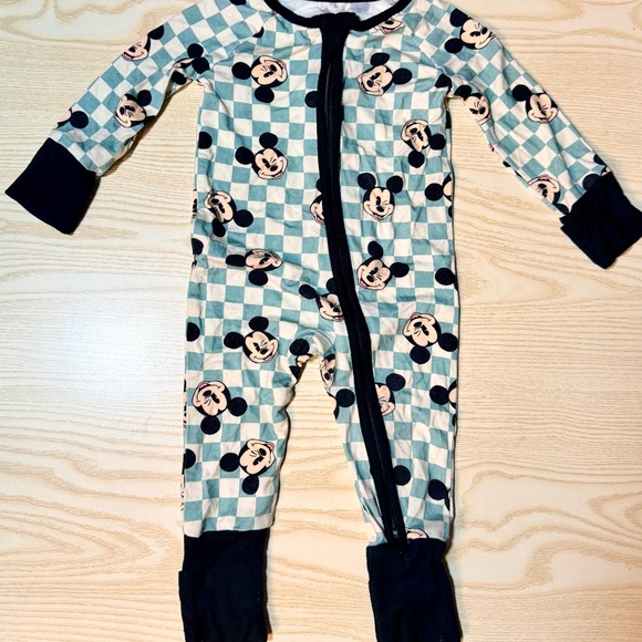 Little One Shop Other - Little One Shop—Mickey Mouse Bamboo Zippy (0-3 months)